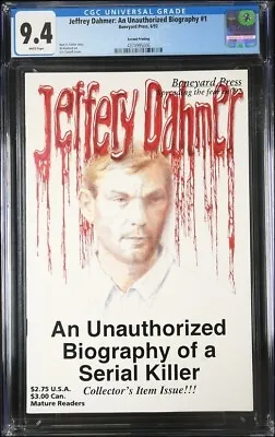 Buy JEFFREY DAHMER Unauthorized Bio Of Serial Killer Comic Boneyard Press 2nd & 3rd  • 236.81£