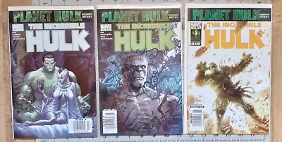 Buy Marvel Comics Incredible Hulk 103-105 Planet Hulk/World War Hulk • 15.89£