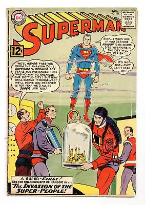 Buy Superman #158 GD/VG 3.0 1963 1st App. Flamebird, Nightwing • 30.83£