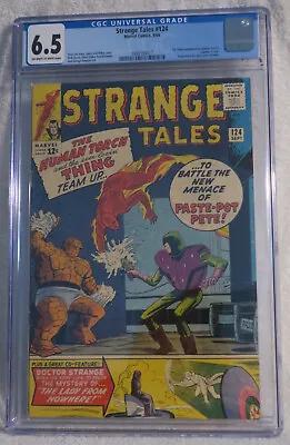 Buy Strange Tales #124 Sept 1964  CGC 6.5 • 160.05£