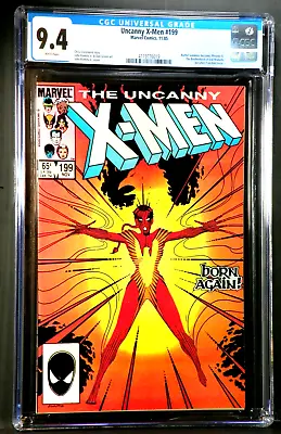 Buy Uncanny X-Men #199 CGC 9.4 NM 1st Appearance Of Phoenix II 1st Freedom Force • 35.97£