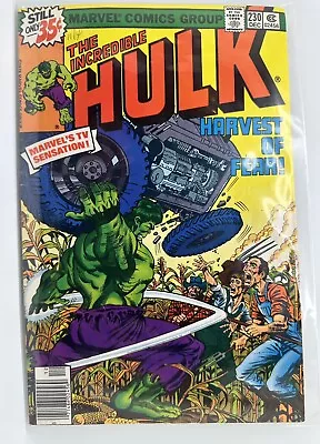 Buy Incredible Hulk (1962) #232 Continued From Captain America #230! Marvel 1979 • 2.37£