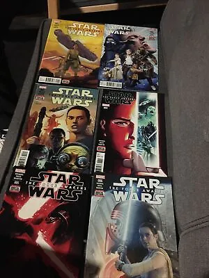 Buy Marvel Comics - #1 -6 Full Set Star Wars - The Force Awakens • 45£