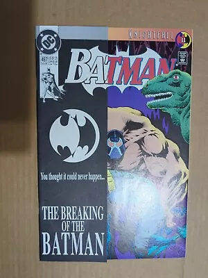 Buy DC Comics Batman #497 Black Cover 1993 New/high Grade Knightfall 11 • 39.84£