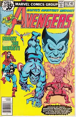 Buy Marvel Avengers, #178, 1978, Steve Gerber, Carmine Infantino • 2.75£