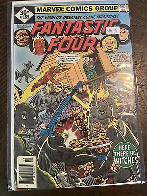 Buy Fantastic Four #185 - Newsstand - 1st Nicolas Scratch - Agatha Harkness • 12.61£
