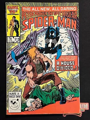 Buy Spectacular Spider-Man #113  MARVEL Comics 1986 • 2.38£