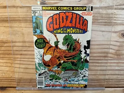 Buy Godzilla King Of The Monsters (Marvel Comics) Volume 1 #4 Nov 1977 • 29.99£