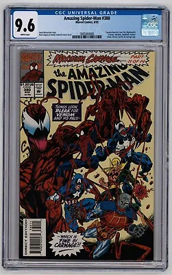 Buy Amazing Spider-Man #380 CGC 9.6 NM+ W Pages • 52.28£