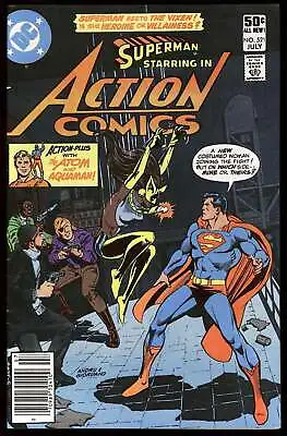 Buy Action Comics #521 DC 1981 (VF-) 1st Appearance Of Vixen! NEWSSTAND! L@@K! • 33.12£
