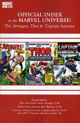 Buy Avengers, Thor And Captain America: Official Index To The Marvel Universe #2 VF; • 3£