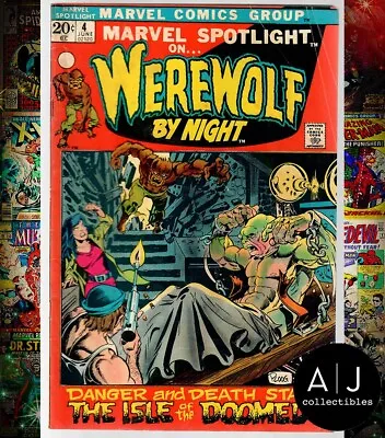Buy Marvel Spotlight #4 Werewolf By Night VG 4.0 (Marvel) • 47.47£
