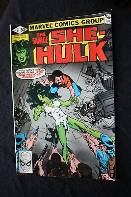 Buy THE SAVAGE SHE-HULK #11 1980 MARVEL Comic • 7.95£