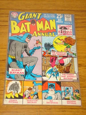Buy Batman Annual #5 Vg+ (4.5) Dc Comics Robin Giant Size • 29.99£