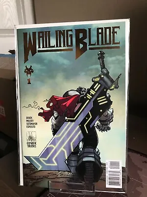 Buy WAILING BLADE #1 NM - COMIXTRIBE 2019 First Print Gold Foil Variant • 3£