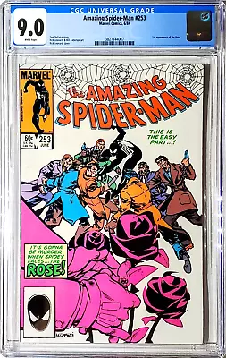 Buy Amazing Spider-man #253, Cgc 9.0 White Pages, 1984 Marvel Comics • 39.42£