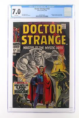 Buy Doctor Strange #169 - Marvel Comics 1968 CGC 7.0 1st Doctor Strange • 272.65£