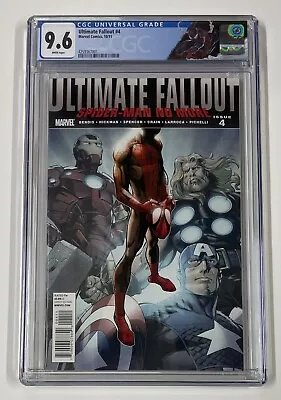 Buy Ultimate Fallout #4. Oct 2011. Marvel. 9.6 Wp Cgc. 1st Print! 1st Miles Morales! • 700£