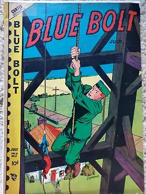 Buy Blue Bolt V.9 #2 Vg/fn 5.0 Premium Group 7/1948 • 19.98£