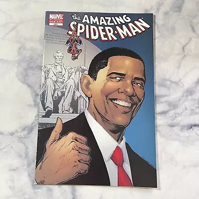 Buy The Amazing Spider-Man Issue #583 Marvel Comics 2009 Barack Obama 5th Printing • 4.76£