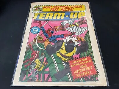 Buy Vintage Marvel Team-Up Weekly Comic #2 Smash 2nd Issue! - Sept 25th 1980 • 3.79£