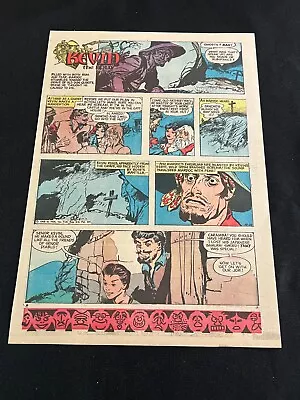 Buy #T04 KEVIN THE BOLD Kreigh Collins Lot Of 6 Sunday Tabloid Full Page Strips 1968 • 24.09£