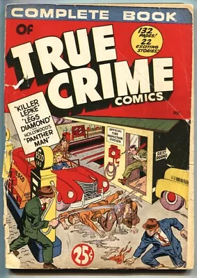 Buy Complete Book Of True Crime Nn-Crime Does Not Pay #22, #24-RARE Giant Comic • 587.75£