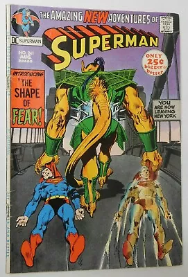 Buy SUPERMAN #241 - Adams Cover, Anderson Art - DC 1971 VG Vintage Comic • 14.38£