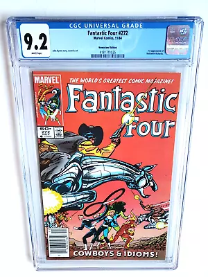 Buy Fantastic Four #272 Cgc 9.2  +newsstand+  +1st Appearance Of Nathaniel Richards+ • 54.20£