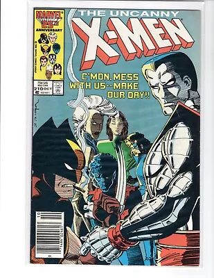 Buy The Uncanny X-men  210 Marvel Comic Newsstand We Combine Shipping • 4.74£