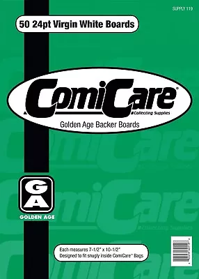 Buy Comicare Supplies Comicare: Golden Boards (50) • 15.71£