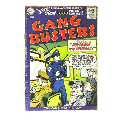 Buy Gang Busters (1947 Series) #54 In Very Good Minus Condition. DC Comics [s] • 17.24£