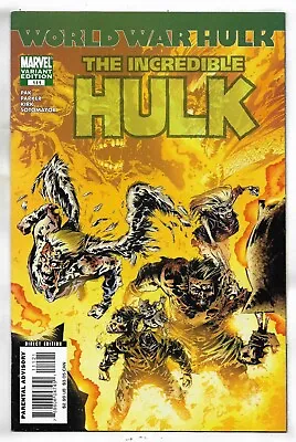 Buy Incredible Hulk 2007 #111 Variant Fine/Very Fine • 2£