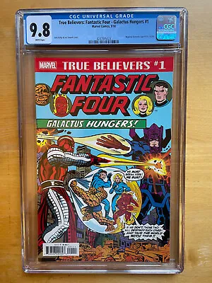 Buy True Believers Galactus Hungers #1 CGC 9.8 (Fantastic Four 175) ONLY 1 ON CENSUS • 56.22£