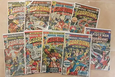 Buy Marvel Presents Guardians Of The Galaxy. #s 3 To 9 &11. 1st Solo Series. 1976-77 • 84.77£