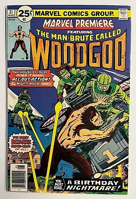 Buy Marvel Comics - Marvel Premiere #31 Wood God  1st Appearance-vg/f 1976 • 4£