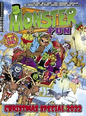 Buy Monster Fun Christmas Special 2022 NM- 1st Print Rebellion Comics • 6.99£