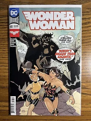 Buy Wonder Woman 68 Nm/nm+ Gorgeous Terry Dodson Cover Dc Comics 2019 • 2.36£