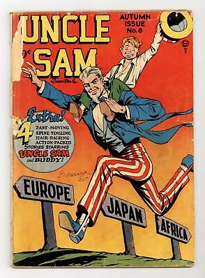 Buy Uncle Sam Quarterly #8 PR 0.5 1943 • 382.08£