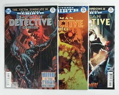 Buy Detective Comics # 943 945 951 DC Rebirth Batman Lot Of 3 Books • 7.17£