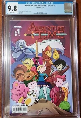 Buy Adventure Time With Fionna And Cake # 1 Cover A CGC 9.8 Kaboom! 2013 • 123.93£