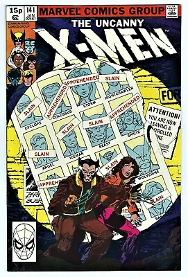 Buy X-MEN # 141: Marvel 1981 -'Days Of Future Past'  - Very Fine. • 95£