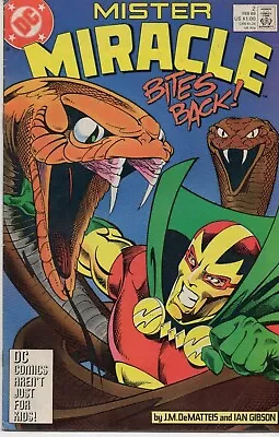Buy DC Comics 'Mister Miracle' #2 Feb 1989 Good / Very Good Condition! • 3.45£