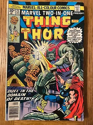 Buy Marvel Two-In-One Issue 23 From January 1977 - Free Post • 5£