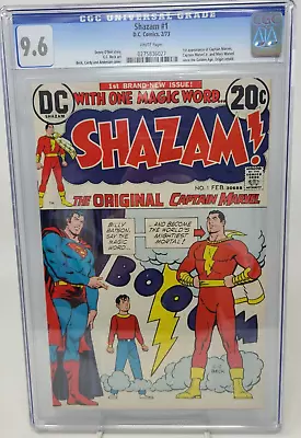 Buy Shazam #1 ~ Dc 1973 ~ Cgc 9.6 ~ 1st Bronze Captain Marvel • 311.01£