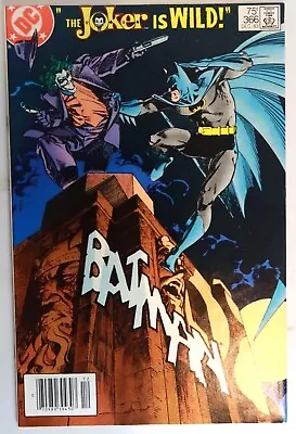 Buy Batman #366 (1983) The Joker Is Wild DC Comics Newsstand Key Issue NM • 47.96£