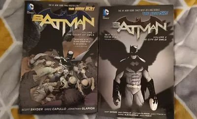 Buy Batman NEW 52 Court Of Owls & City Of Owls Volume 1&2 TBP Paperback • 15£