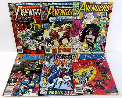 Buy Avengers Lot Of 6 #205,206,325,332,351,290 Marvel (1990) 1st Print Comic Books • 34.15£