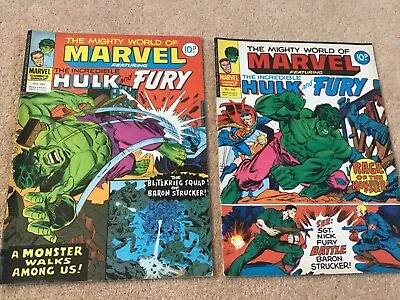 Buy The Mighty World Of Marvel #259, And 260 1977 • 5£