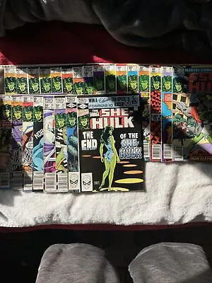Buy Original ￼she-hulk 1980 Printed Issues 2-25 ￼ Any Damage To Books Where Posted • 118.49£